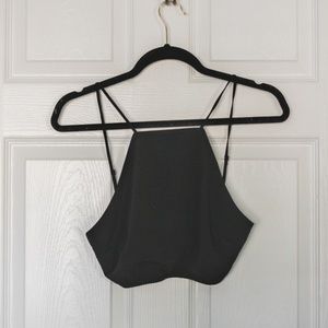 😍Tobi Black Halter Crop Top 😍
